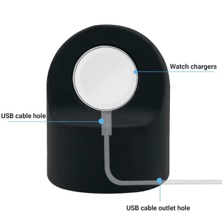 แท่นวางที่ชาร์จแอปเปิ้ลวอชแท่นชาร์จซิลิโคน สําหรับ Apple Watch Charger1 2 3 4 5 6 7 iWatch