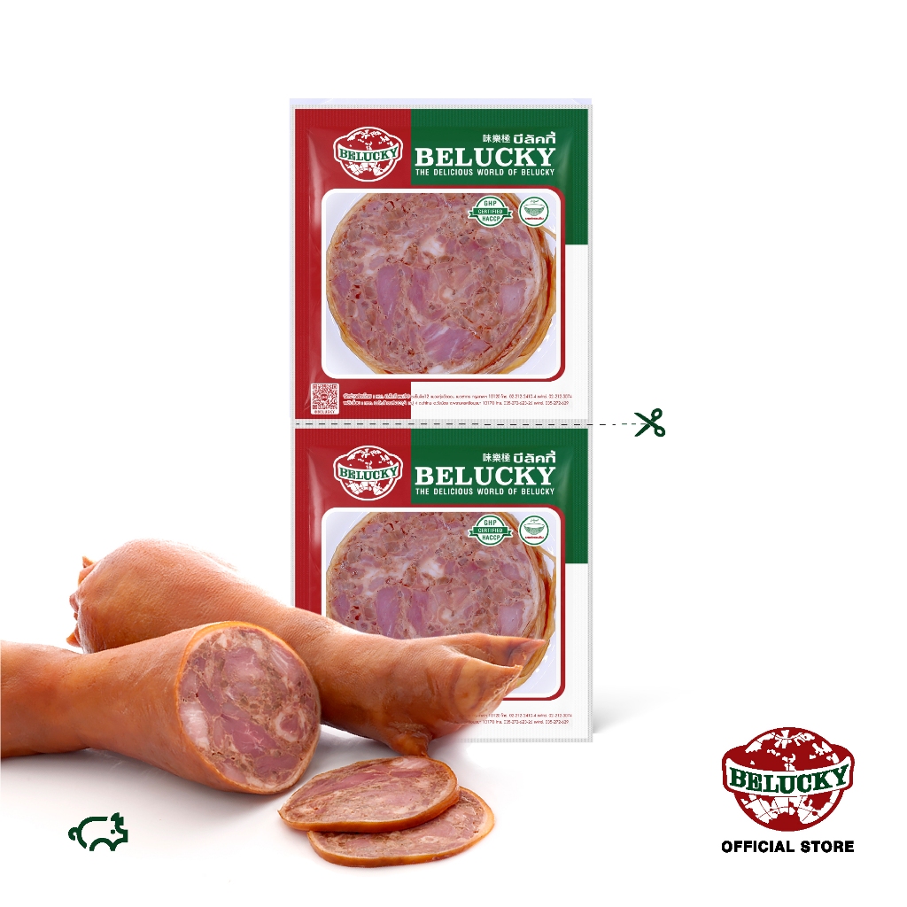 บีลัคกี้ ขาหมูยัดไส้ 1 ขา (Chinese Stuffed Pork Leg Bulucky)