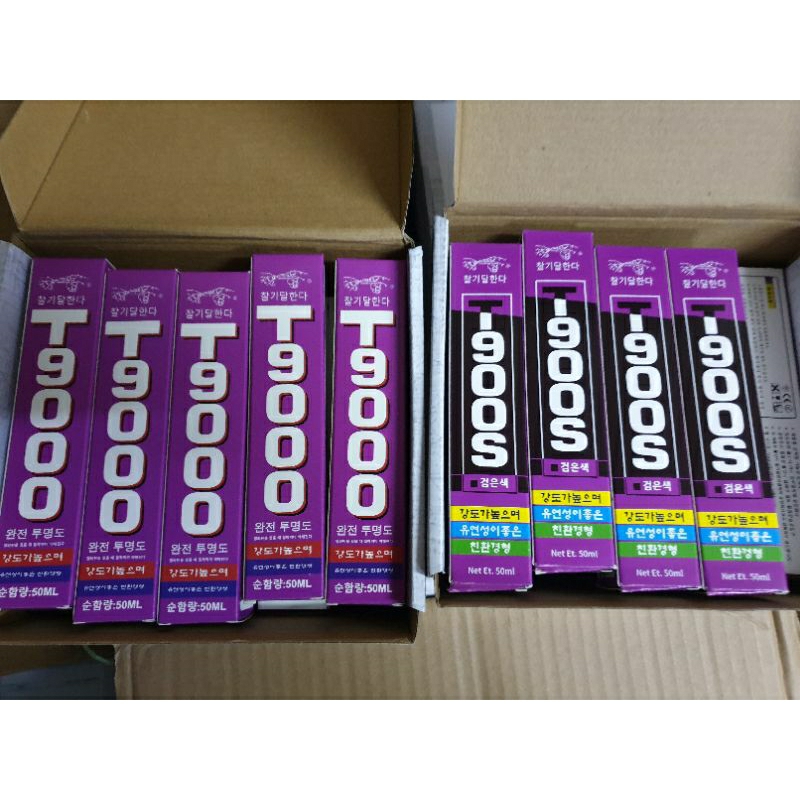 T9000กาวสำหรับติดขอบจอ สีใส แห้งไว ติดทน(50ml)