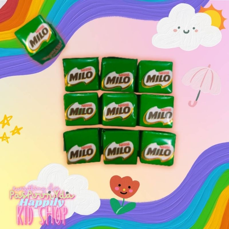 😋 ของกิน ขนม ไมโลคิ้ว Milo Cube ค่า 🤗