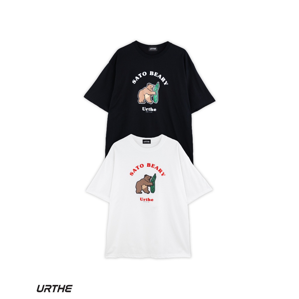 Urthe - เสื้อยืด เเขนสั้น รุ่น SATO BEARY
