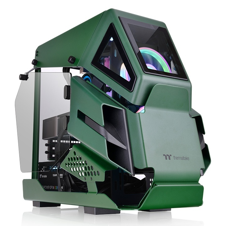 THERMALTAKE  AH T200 RACING GREEN EDITION CASE