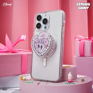 [Esther Bunny Limited Collection ] Griptok แบบกาวและแบบแม่เหล็ก สำหรับเคสiphoneและเคสมือถือทุกรุ่น มือจับมือถือ กาวแน่น