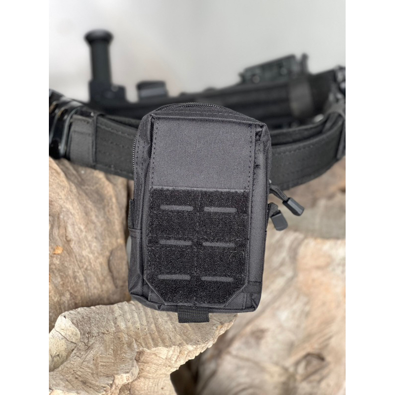 กระเป๋าใส่โทรศัพท์ ร้อยเข็มขัด ติดเสื้อเกาะได้ มี3สี ดำ พรางดำ พรางน้ำตาล - รูปที่ 2