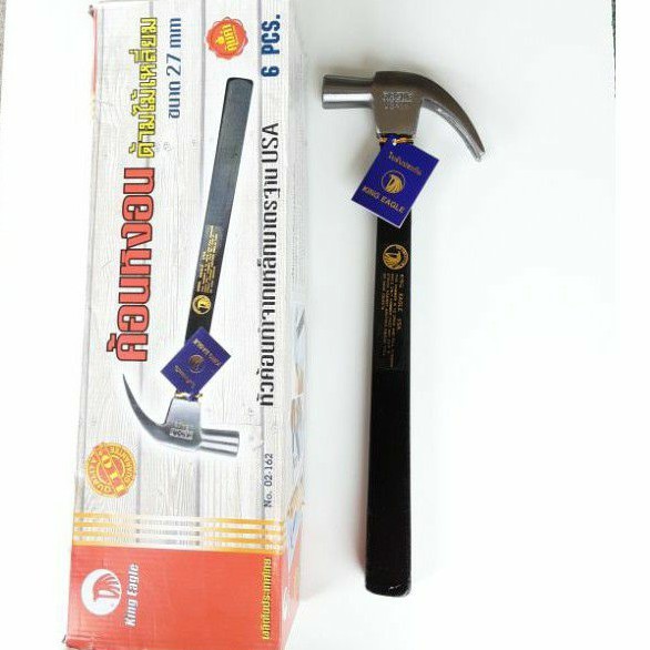 King Eagle ค้อนหงอนด้ามไม้ ตราหัวนก