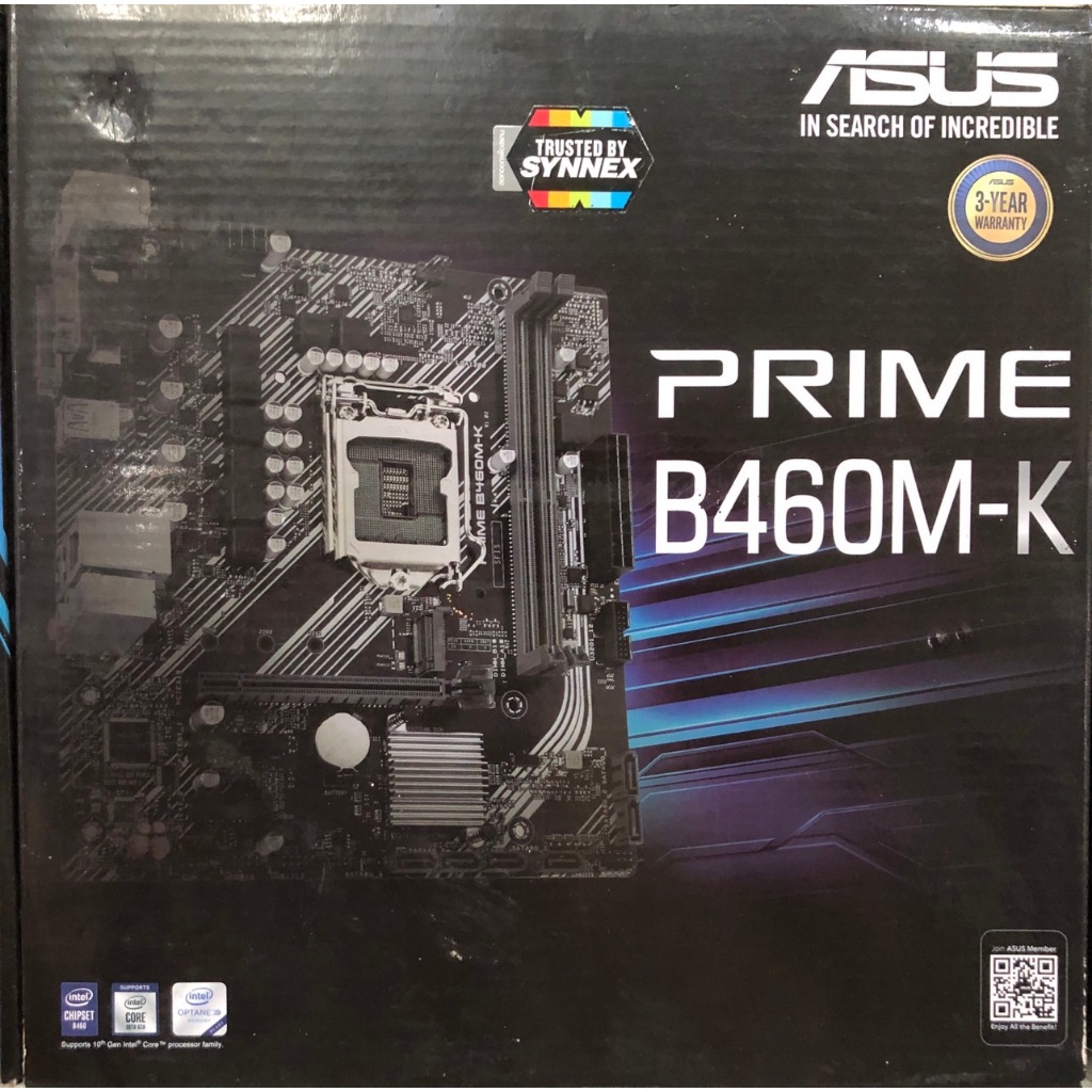 MAINBOARD (เมนบอร์ด) 1200 ASUS PRIME B460M-K มือสอง