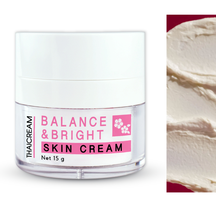 ครีมทาฝ้า ไทยครีม ครีมบำรุงผิวหน้า Thaicream Balance & Bright Skin Cream มิราเคิล บาลานซ์ซิ่งครีม
