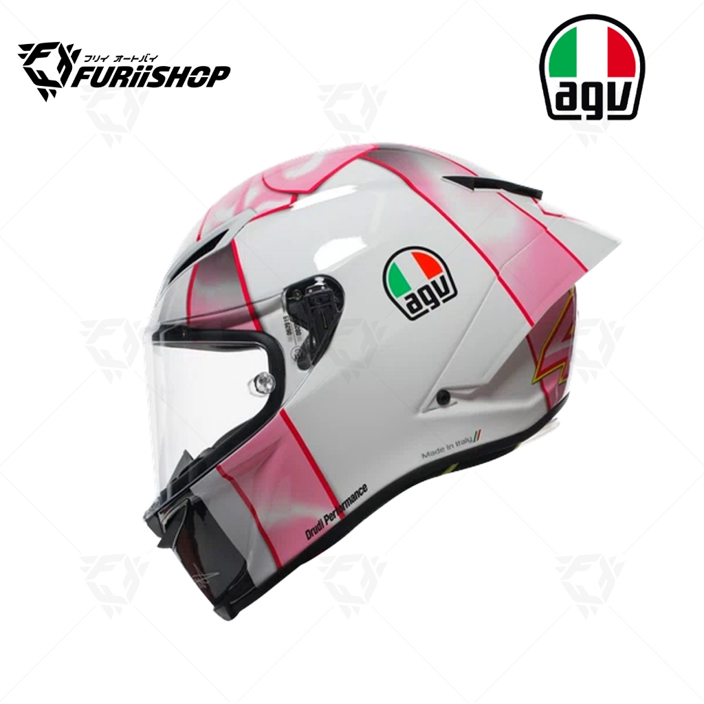 หมวกกันน็อคเต็มใบ AGV Pista GP RR Limited Rossi Misano 2021