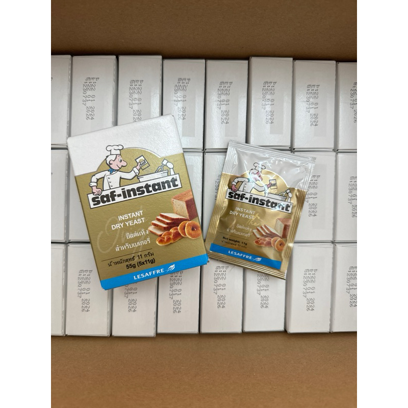 ยีสต์ผงสำเร็จรูป ชาฟท์ อินสแตนท์ ยีสต์นก ยีสต์ Saf-instant yeast