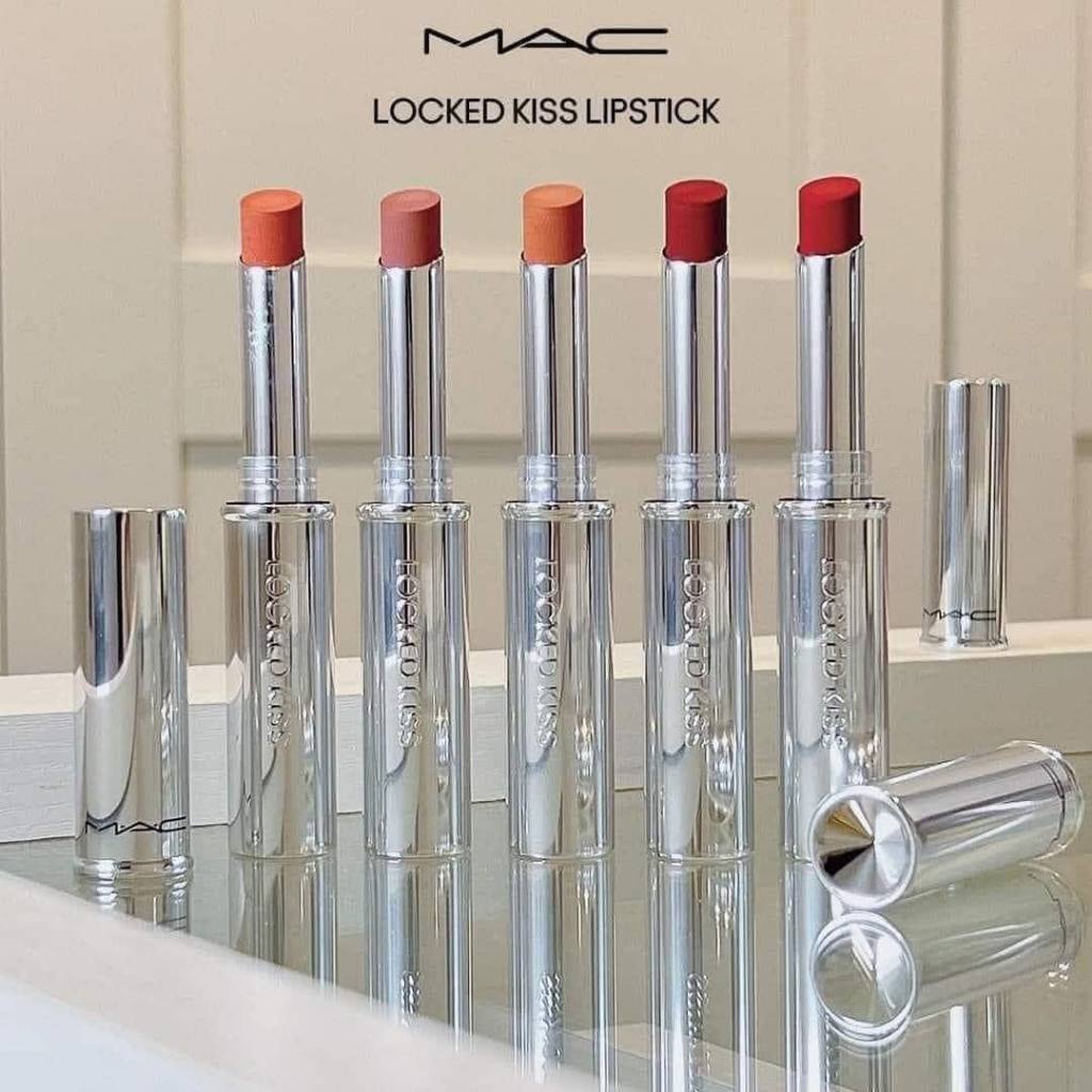 Mac Locked Kiss 24Hr Lipstick รุ่นใหม่ล่าสุด (ฉลากไทย)