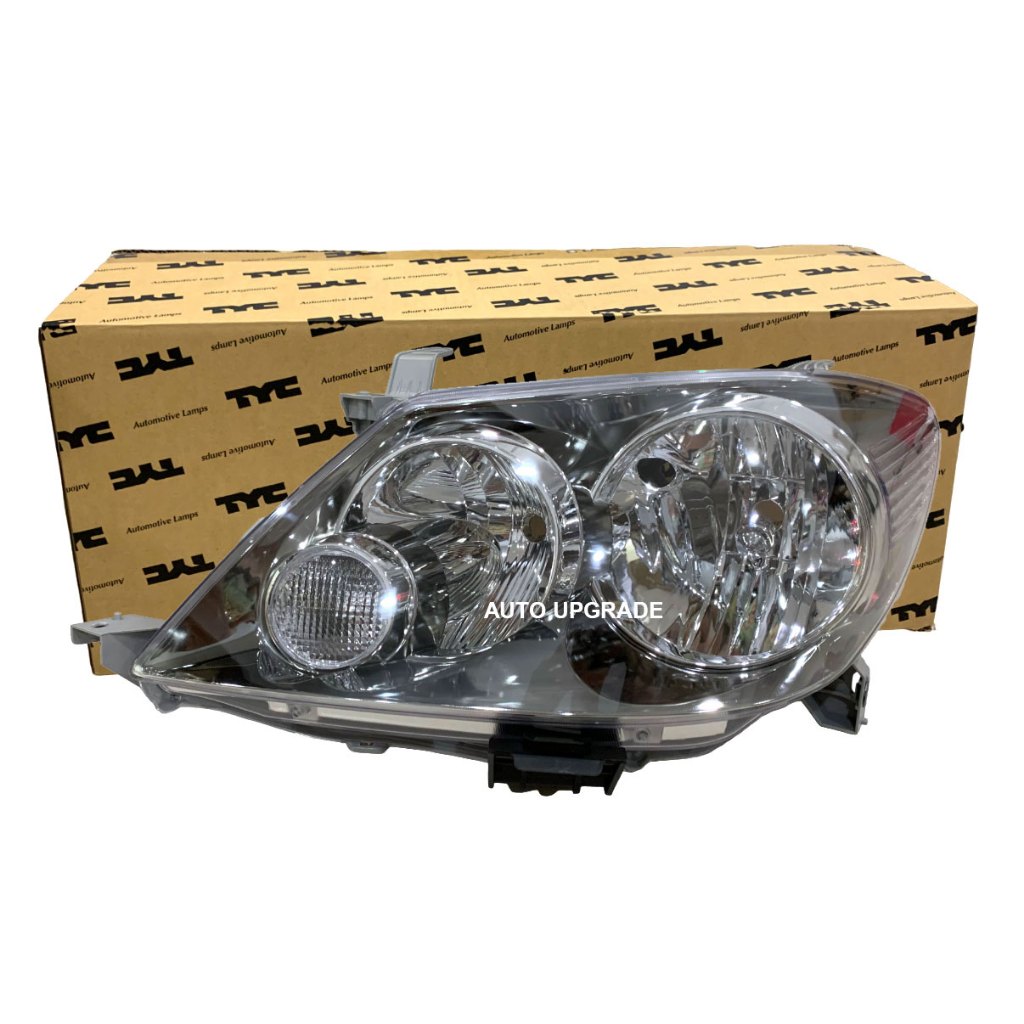 (รมดำ) ไฟหน้า TOYOTA FORTUNER 2004 2005 2006 2007 2008 โฉมแรก