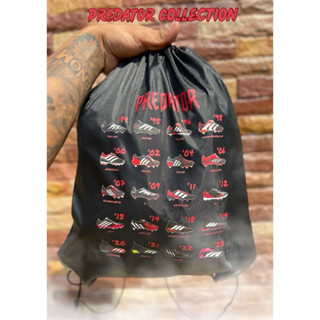 ถุงผ้าใส่รองเท้าสตั๊ดและใส่อุปกรณ์กีฬา(สายนักล่าPREDATOR)