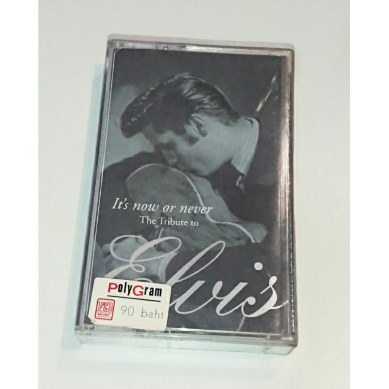 เทป​เพลง​ Cassette​ Tape​ เทป​คา​สเซ็ท​ It's Now Or Never : The Tribute To Elvis