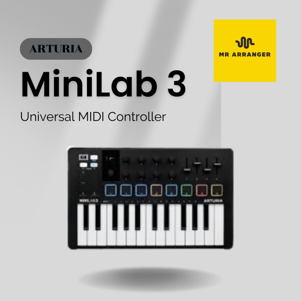 Arturia MiniLab 3 Universal MIDI Controller