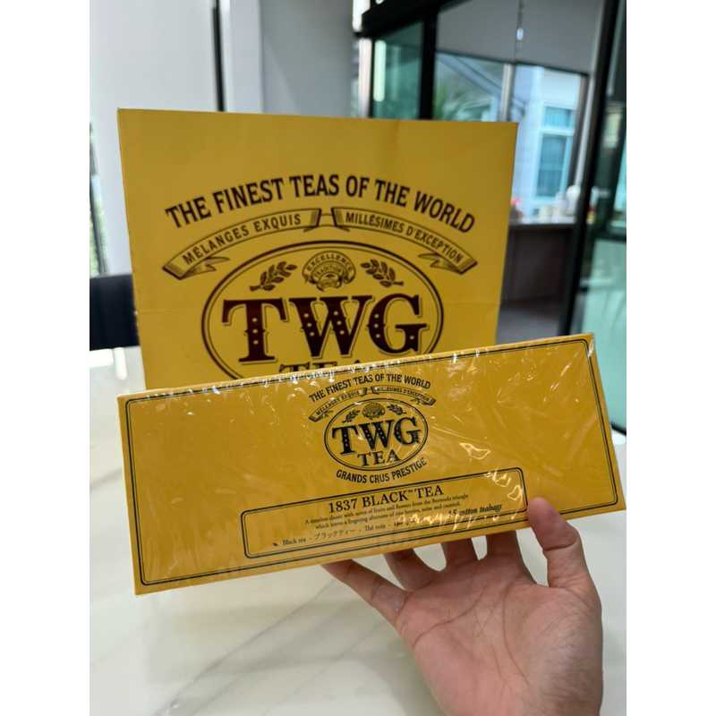 ชา twg classic 1837 black tea ชาดำชนิดซอง