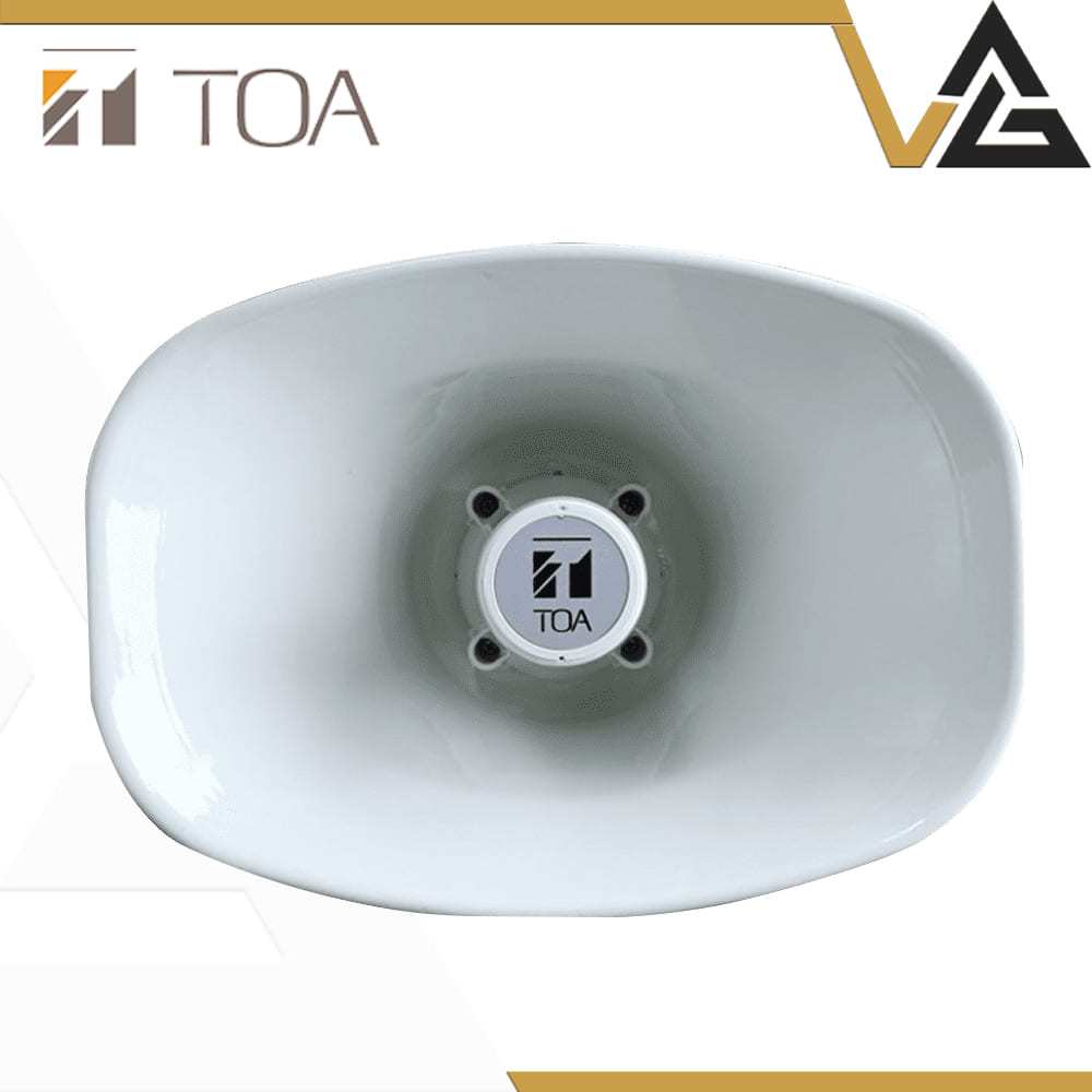 TOA ลำโพงฮอร์น SC-630M 30 วัตต์ (แบบไลน์โวลล์) ติดตั้งสะดวกรวดเร็วโดยใช้น๊อตยึดติดกับผนัง ให้คุณภาพเ