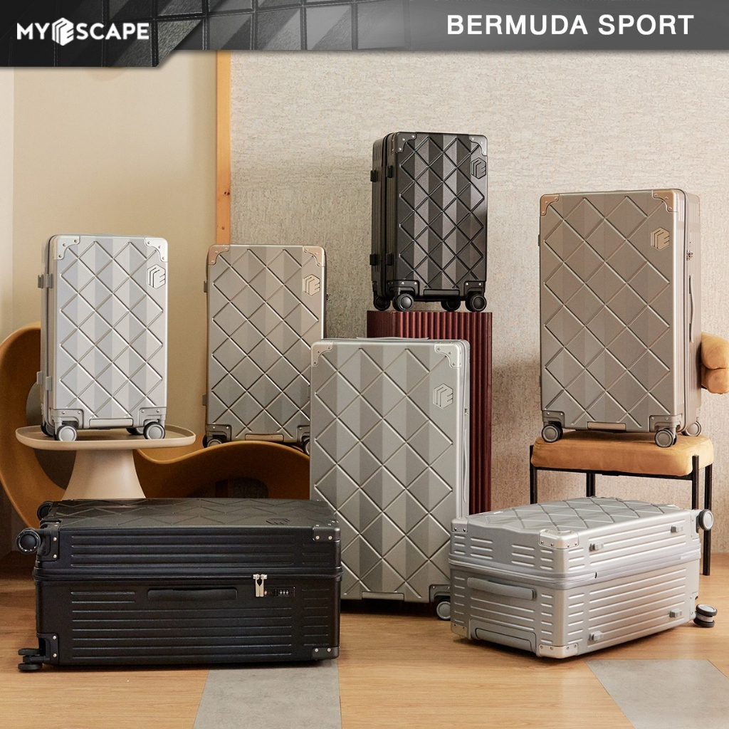 กระเป๋าเดินทางล้อลาก โครงซิป รุ่น BERMUDA SPORT [มี TSA LOCK / รับประกัน 5 ปี] MY ESCAPE