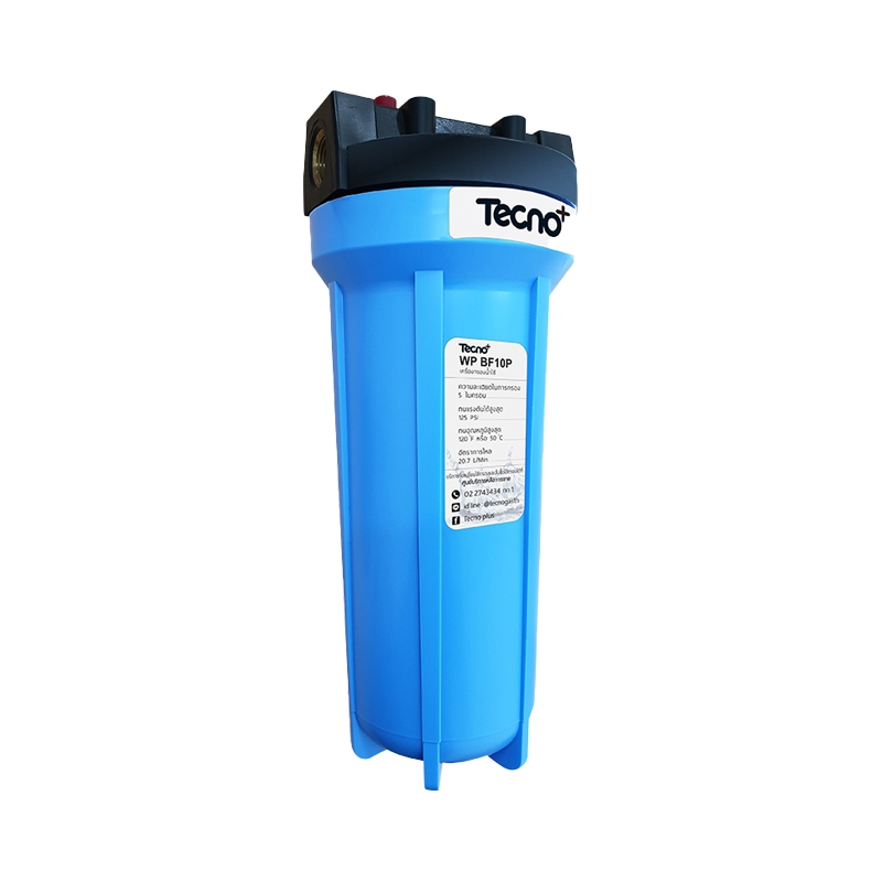 TECNOPLUS เครื่องกรองน้ำใช้ ขนาด 4 หุน รุ่น TNP WP BF10P