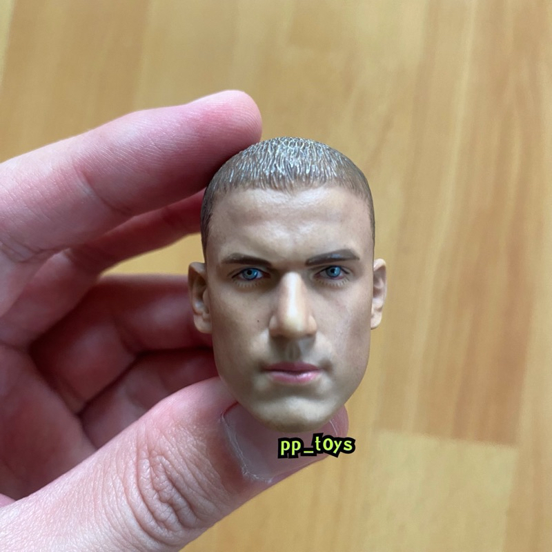 michael scofield wentworth prison break head sculpt 1:6 (prison)