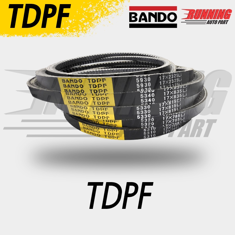 สายพาน BANDO ร่องฟัน TDPF 5600 TDPF 5610 TDPF 5620 TDPF 5630 TDPF 5640 TDPF 5650 TDPF 5660 TDPF 5670