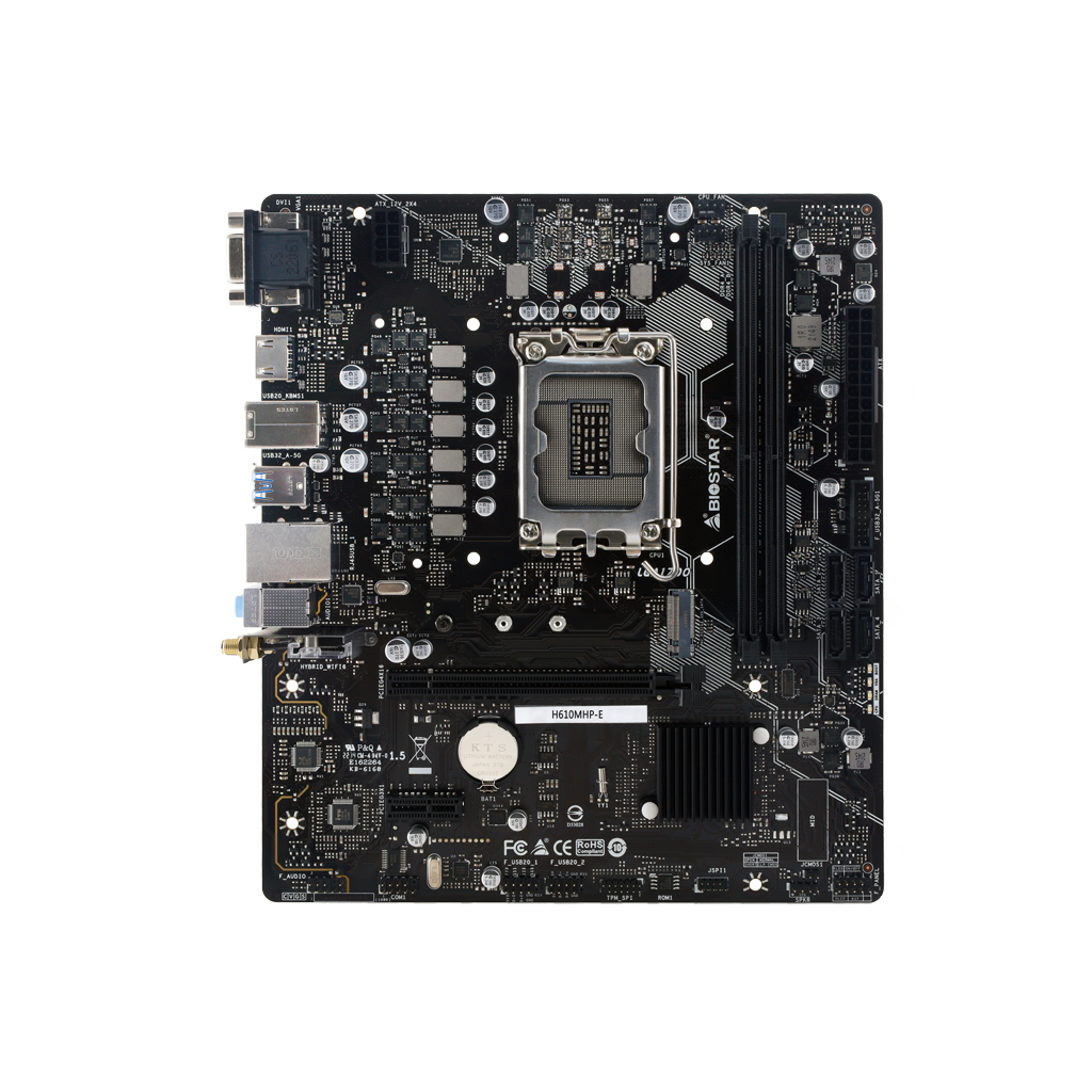 BIOSTAR H610MHP เมนบอร์ด Micro-ATX Intel LGA1700