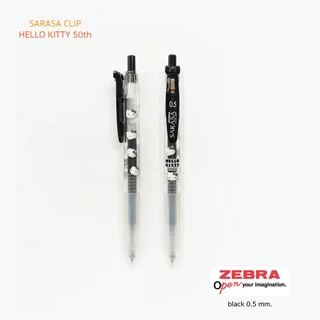 Zebra ปากเจล sarasa รุ่น Hello KITTY limited edition!
