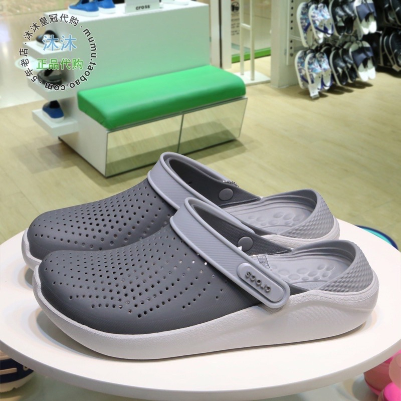 รองเท้าแตะ CRA005 Literide Clog สวยนิ่มใช้ได้ทั้ง สำหรับผู้หญิง และ ผู้ชายกันลื่นได้มีไซส์ 36-45 สวย ใส่สบาย พร้อมส่ง