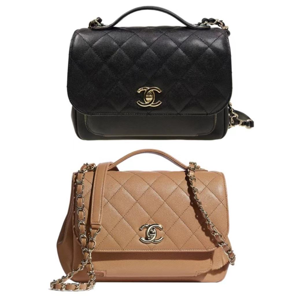 Chanel/กระเป๋าโซ่/กระเป๋าสะพาย/กระเป๋าสะพายข้าง/A93607/ของแท้ 100%