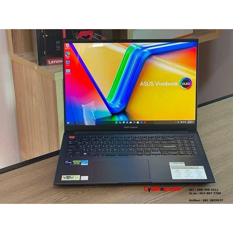 Asus Vivobook Pro 16 OLED K6602VU i9-13900H SSD1TB RAM16GB RTX 4060 (8GB GDDR6) OLED 3.2K สินค้าใหม่