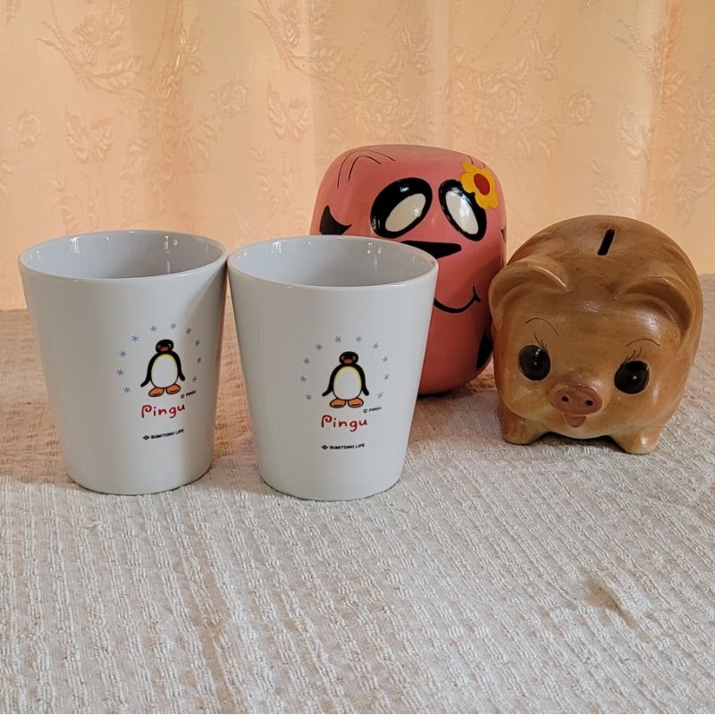 แก้วเซรามิกญี่ปุ่นลายpingu ของใหม่ ราคาถูก รูปที่ 5