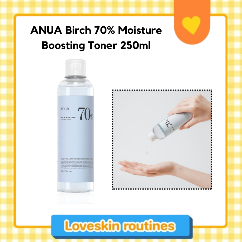 ANUA Birch 70% Moisture Boosting Toner 250ml