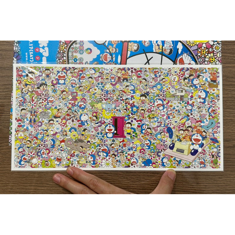 Murakami x Doraemon Big Postcard สินค้าของแท้