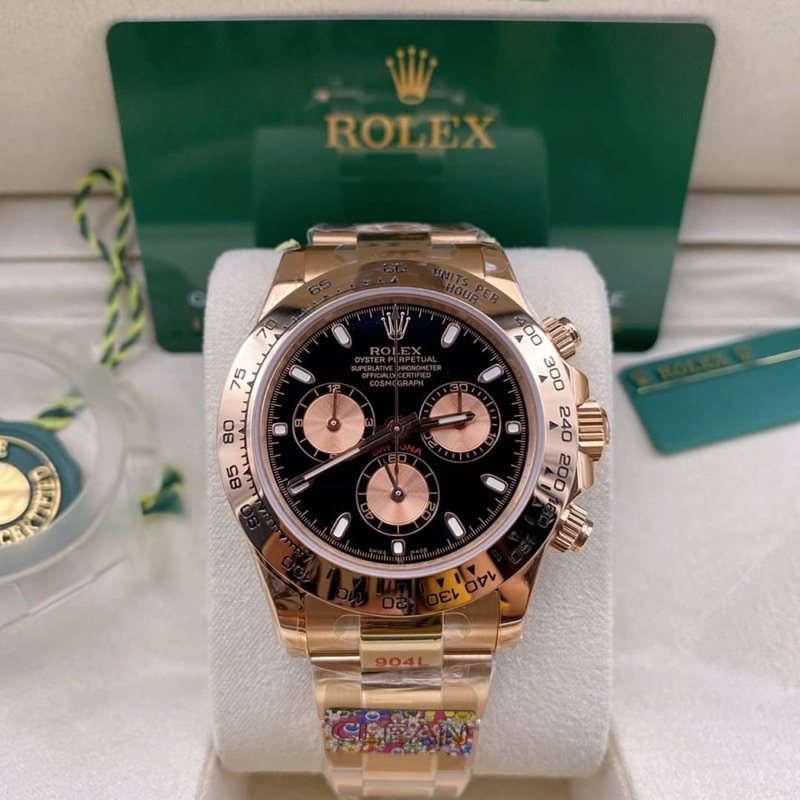 Rolex Daytona โรงงาน: Copy  Clean factory เครื่อง: ETA Cal 7750 จับเวลาได้จริง ตรงตาม แท้