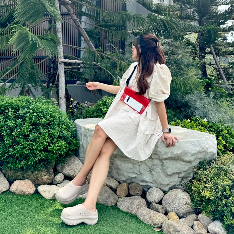 พร้อมส่ง🔥กระเป๋ากันน้ำคาดอก ซองใส่โทรศัพท์กันน้ำ  ซองพลาสติกกันน้ำ แบบคาดอก คาดเอว - รูปที่ 6