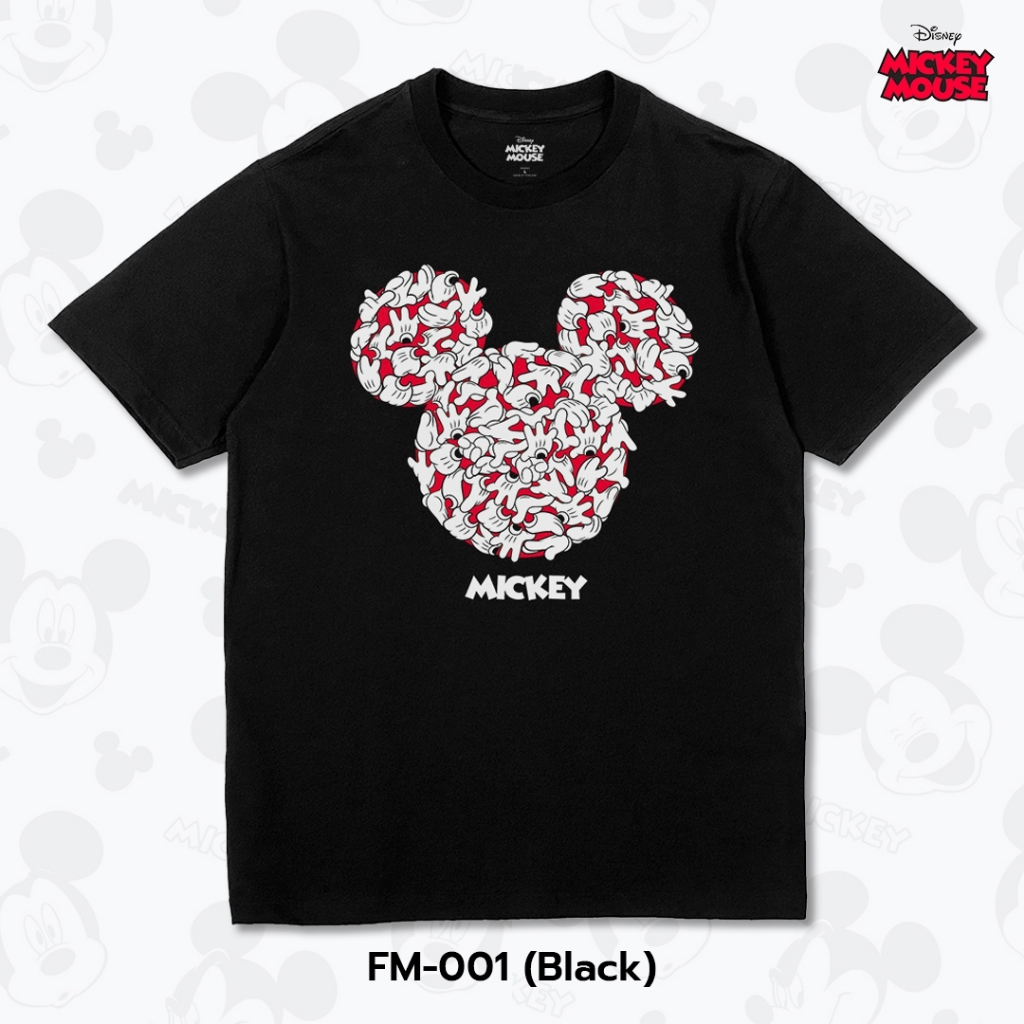 Power 7 Shop เสื้อยืดลาย มิกกี้เมาส์ ลิขสิทธิ์แท้ดิสนีย์ (FM-001)