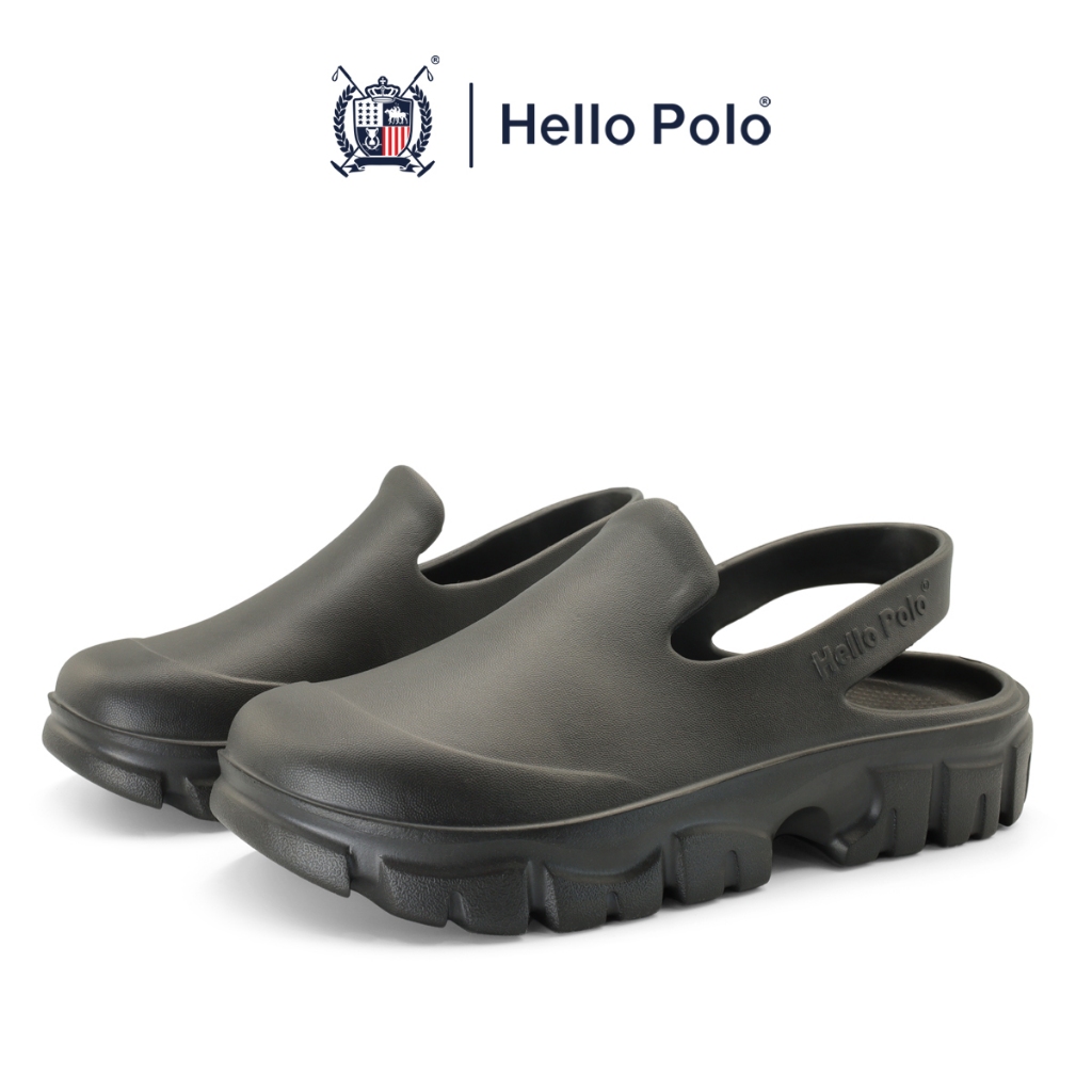 รองเท้ารุ่น HP8025 จาก Hello Polo รองเท้ารัดส้น รองเท้าแตะแบบสวม UNISEX Size 36 - 45