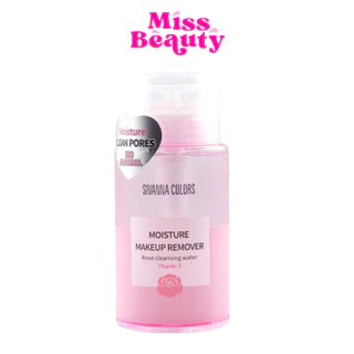 (ขวด) HF103 Sivanna Colors Moisture Makeup Remover Rose Cleansing Water ซีเวนน่า มอยซ์เจอร์ คลีนซิ่ง วอเตอร์ 180 กรัม