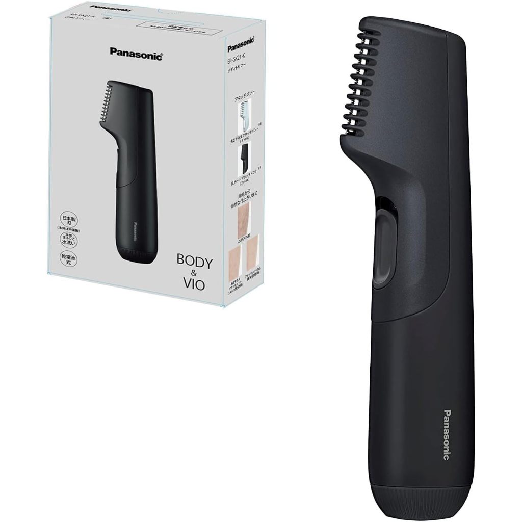 Panasonic ER-GK21 เครื่องกำจัดขนร่างกายรวมทั้งจุดซ่อนเร้นสำหรับผู้ชายจากญี่ปุ่น โกนง่ายนุ่มนวลไม่บาด Japan Quality