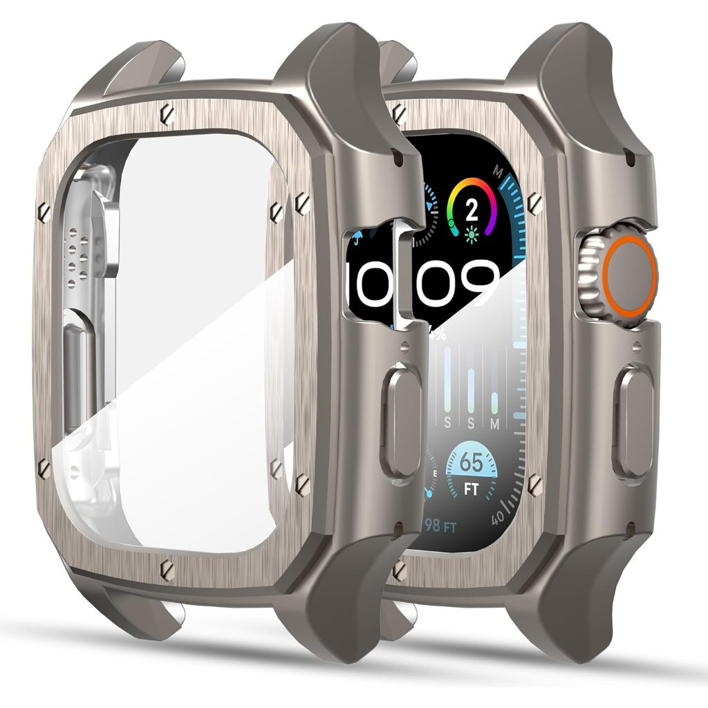 [ป้องกันรอยขีดข่วน] เคส Apple Watch Ultra 2 /Ultra 49 มม. ป้องกันหน้าจอ เคสพีซีสำหรับ iWatch Ultra/i
