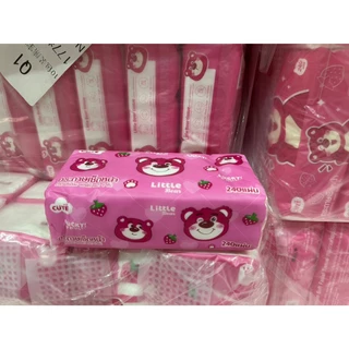 มาไหม่Little กระดาษทิชชห่อใหญ่ หนา 3 ชั้น (1 ห่อมี 240 แผ่น)A1