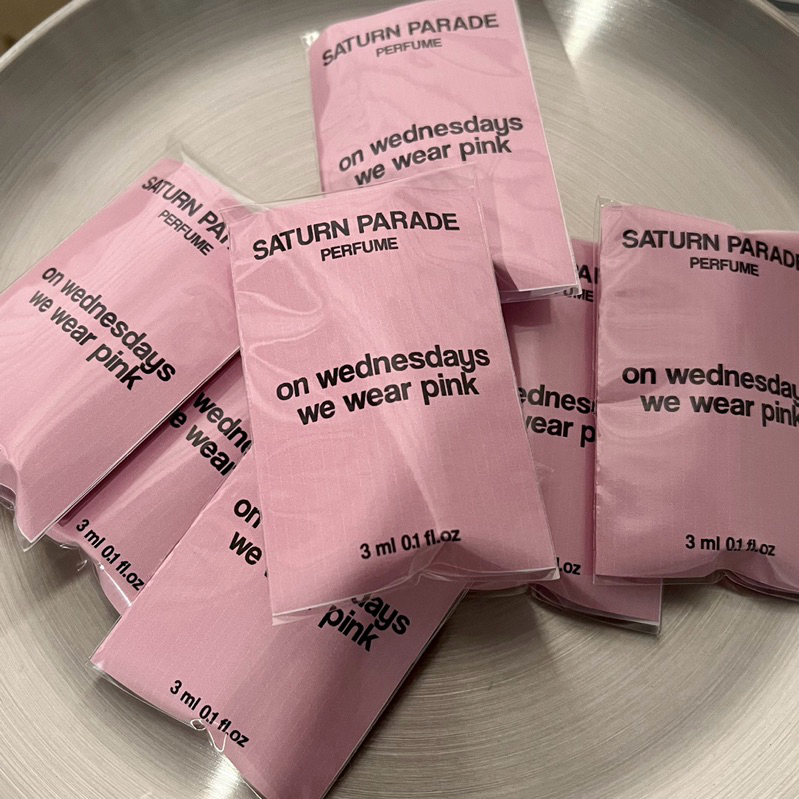 SATURN PARADE (EDP) น้ำหอมขนาดทดลอง กลิ่น On Wednesdays We Wear Pink 💗