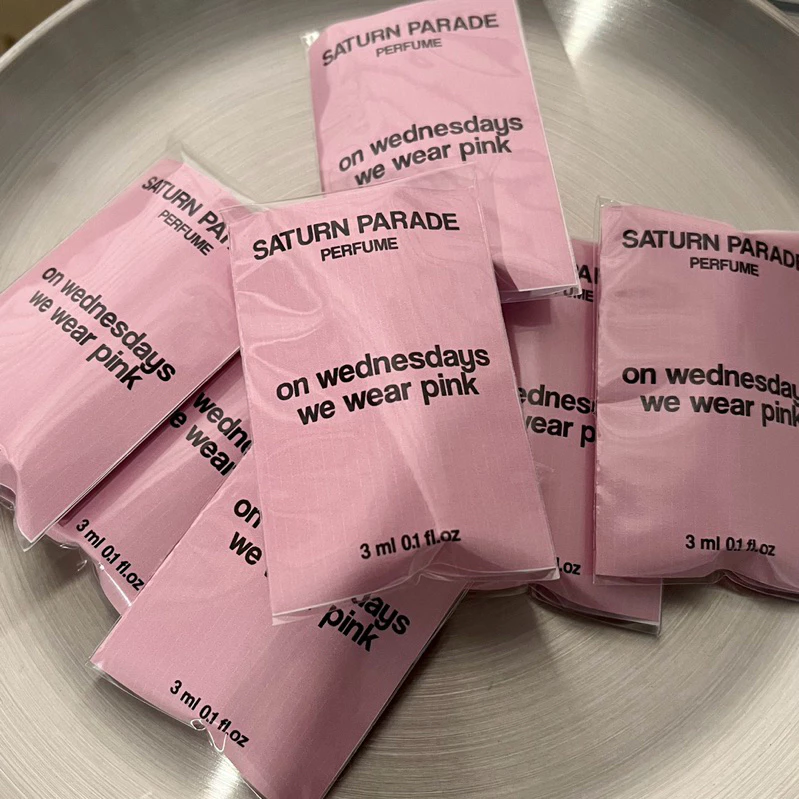 SATURN PARADE (EDP) น้ำหอมขนาดทดลอง กลิ่น On Wednesdays We Wear Pink 💗
