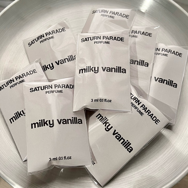 SATURN PARADE (EDP) น้ำหอมขนาดทดลอง กลิ่น Milky Vanilla 🍦 น้ำหอมกลิ่นวานิลลา