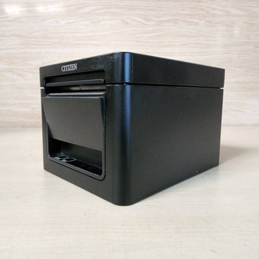 CITIZEN CT-D150 เครื่องพิมพ์ใบเสร็จความร้อน (USB + LAN) สำหรับเครื่อง POS  รองรับ wongnai posมือสอง