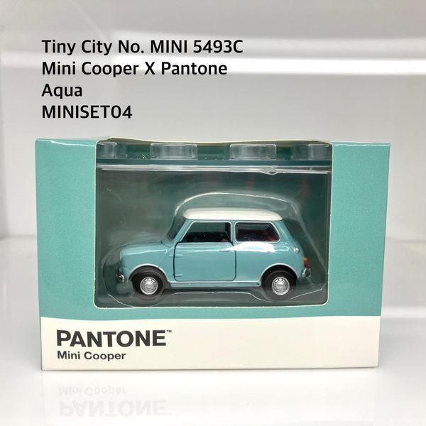 TINY CITY No. MINI5493C Mini Cooper X Pantone (Aqua) MINISET04