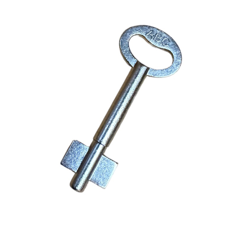 ลูกกุญแจ สำหรับไขประตูเหล็กบานทึบ (บังตา) ลูกกุญแจประตูเหล็กตึกแถว (ประตูยืด)