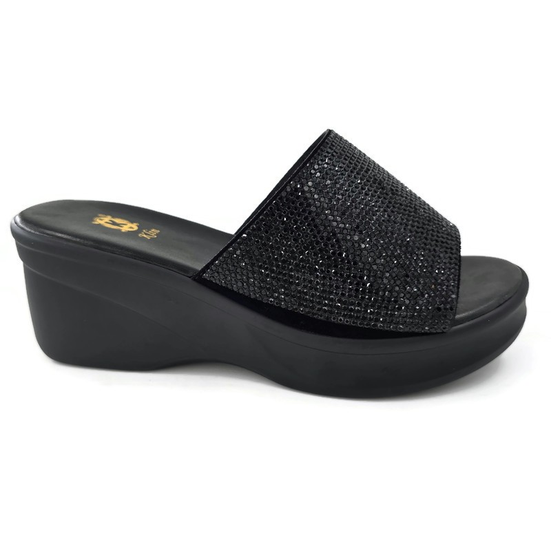 KLIN รองเท้าแตะส้นตัน รุ่น KL1271 รองเท้าผู้หญิง สินค้าพร้อมส่ง