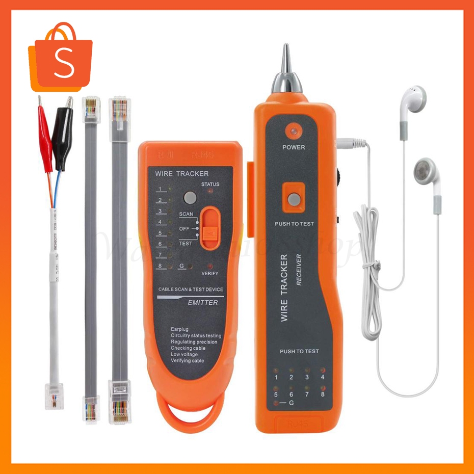 XQ-350 เครื่องค้นหาสายโทรศัพท์ สายแลน สายทองแดง Cable Finder