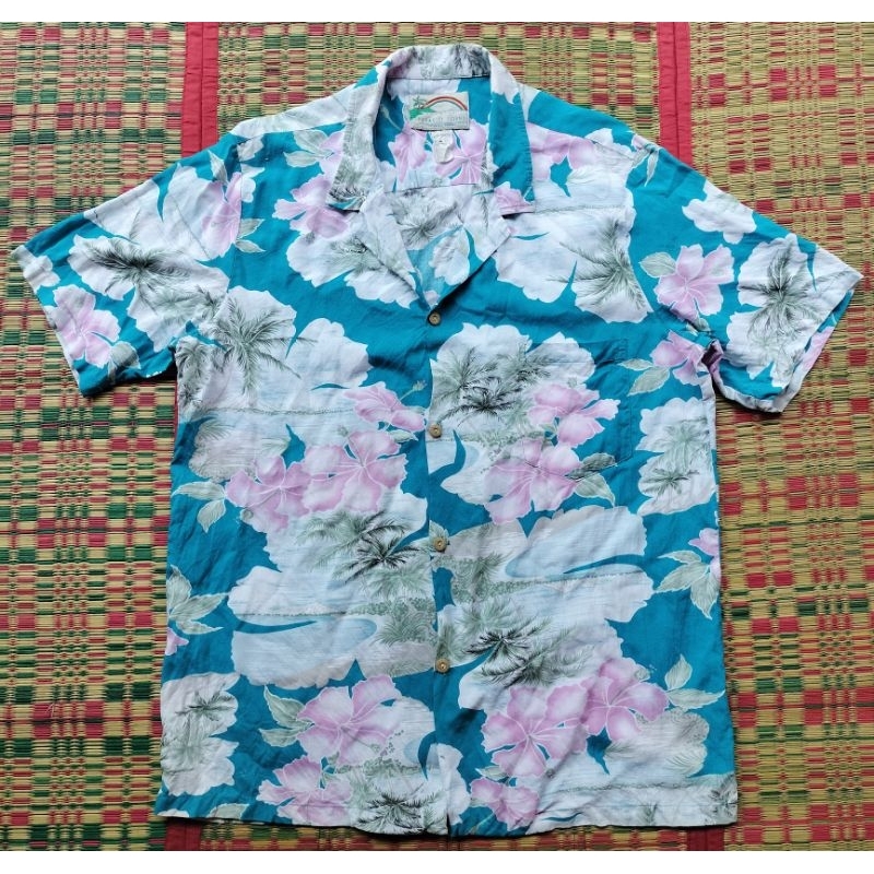 vintage Paradise Found Hawaii shirt made in Hawaii