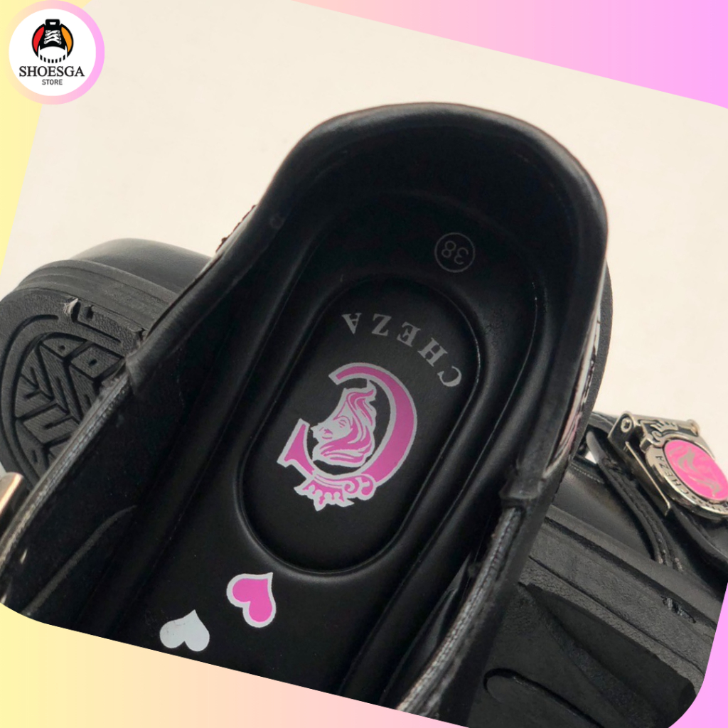 🔥HOT❗ Cheza รองเท้านักเรียนหญิง เจ้าหญิง หนังดำ ใหม่ล่าสุด รองเท้านักเรียน ชีซ่า พร้อมส่ง - รูปที่ 5